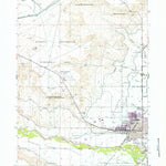United States Geological Survey Riverton West, WY (1959, 24000-Scale) digital map