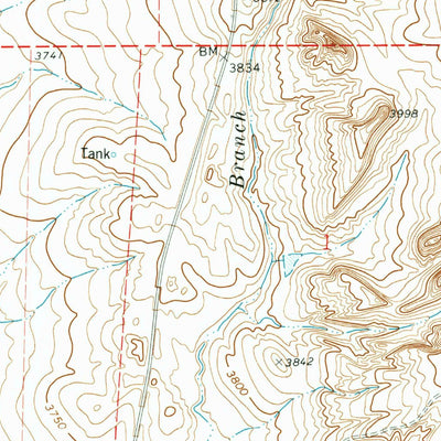 United States Geological Survey Riverview, WY (1978, 24000-Scale) digital map