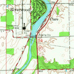 United States Geological Survey Riverwood, IN (1953, 24000-Scale) digital map