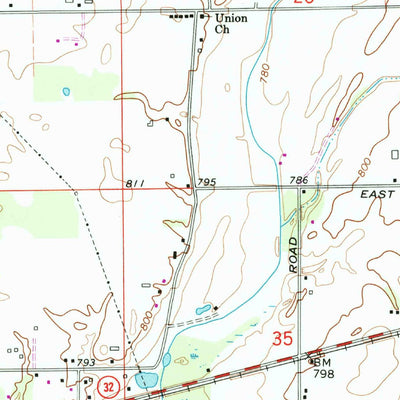 United States Geological Survey Riverwood, IN (1969, 24000-Scale) digital map