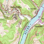 United States Geological Survey Rivesville, WV (1960, 24000-Scale) digital map