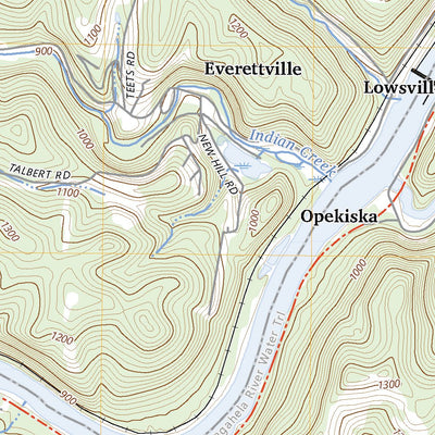 United States Geological Survey Rivesville, WV (2023, 24000-Scale) digital map