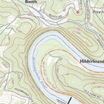 United States Geological Survey Rivesville, WV (2023, 24000-Scale) digital map