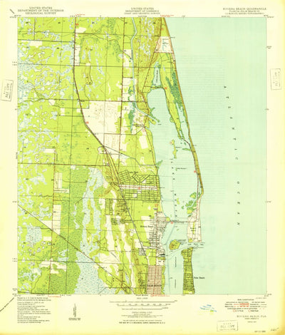 United States Geological Survey Riviera Beach, FL (1949, 24000-Scale) digital map