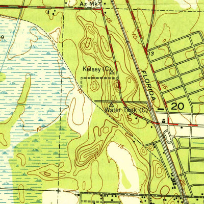 United States Geological Survey Riviera Beach, FL (1949, 24000-Scale) digital map