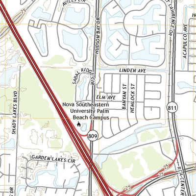 United States Geological Survey Riviera Beach, FL (2021, 24000-Scale) digital map
