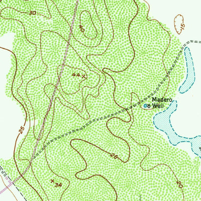 United States Geological Survey Riviera Beach NW, TX (1952, 24000-Scale) digital map