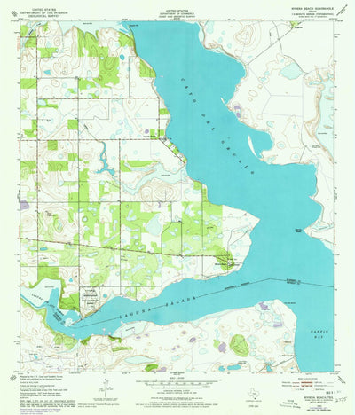 United States Geological Survey Riviera Beach, TX (1952, 24000-Scale) digital map