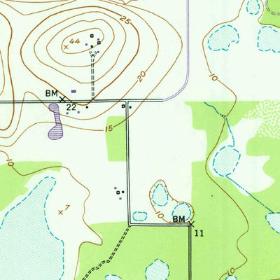 United States Geological Survey Riviera Beach, TX (1952, 24000-Scale) digital map