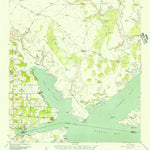 United States Geological Survey Riviera Beach, TX (1952, 62500-Scale) digital map