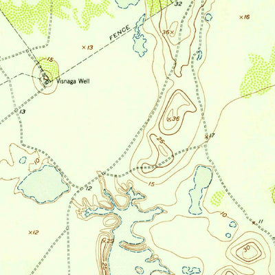 United States Geological Survey Riviera Beach, TX (1952, 62500-Scale) digital map