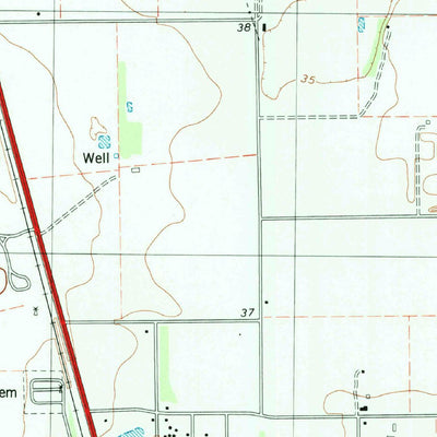 United States Geological Survey Riviera, TX (1979, 24000-Scale) digital map