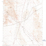 United States Geological Survey Roach Lake, NV-CA (1955, 62500-Scale) digital map