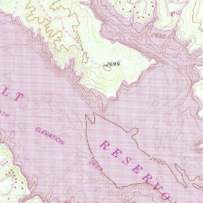United States Geological Survey Roach Ranch, TX (1962, 24000-Scale) digital map