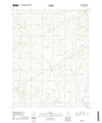 United States Geological Survey Roads, MO (2021, 24000-Scale) digital map
