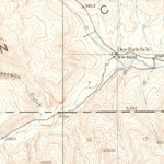 United States Geological Survey Roan Creek, CO (1929, 62500-Scale) digital map
