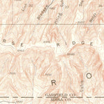United States Geological Survey Roan Creek, CO (1929, 62500-Scale) digital map