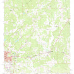 United States Geological Survey Roanoke East, AL-GA (1969, 24000-Scale) digital map