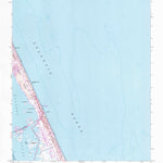 United States Geological Survey Roanoke Island NE, NC (1953, 24000-Scale) digital map