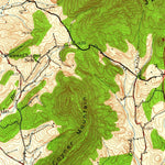 United States Geological Survey Roanoke, VA (1929, 62500-Scale) digital map