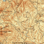 United States Geological Survey Roanoke, VA (1933, 62500-Scale) digital map