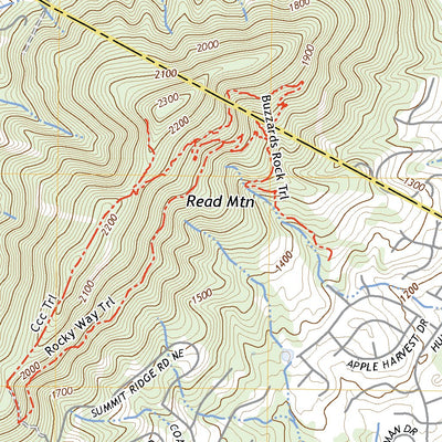 United States Geological Survey Roanoke, VA (2022, 24000-Scale) digital map