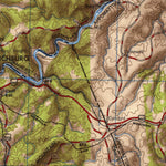 United States Geological Survey Roanoke, VA-WV (1947, 250000-Scale) digital map