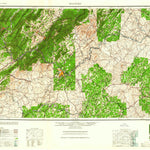 United States Geological Survey Roanoke, VA-WV (1959, 250000-Scale) digital map