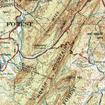 United States Geological Survey Roanoke, VA-WV (1971, 250000-Scale) digital map