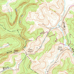 United States Geological Survey Roanoke, WV (1966, 24000-Scale) digital map