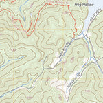United States Geological Survey Roanoke, WV (2023, 24000-Scale) digital map