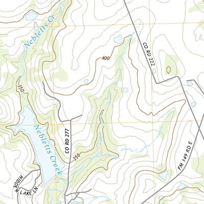 United States Geological Survey Roans Prairie, TX (2022, 24000-Scale) digital map