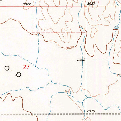 United States Geological Survey Roanwood, MT (1973, 24000-Scale) digital map