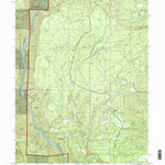 United States Geological Survey Roaring Creek, CA (1998, 24000-Scale) digital map