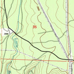 United States Geological Survey Roaring Creek, CA (1998, 24000-Scale) digital map