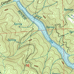 United States Geological Survey Roaring Creek, CA (1998, 24000-Scale) digital map