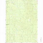 United States Geological Survey Roaring Creek, OR (1979, 24000-Scale) digital map