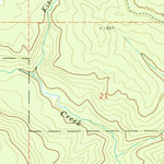 United States Geological Survey Roaring Creek, OR (1979, 24000-Scale) digital map