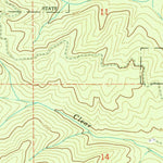 United States Geological Survey Roaring Creek, OR (1979, 24000-Scale) digital map