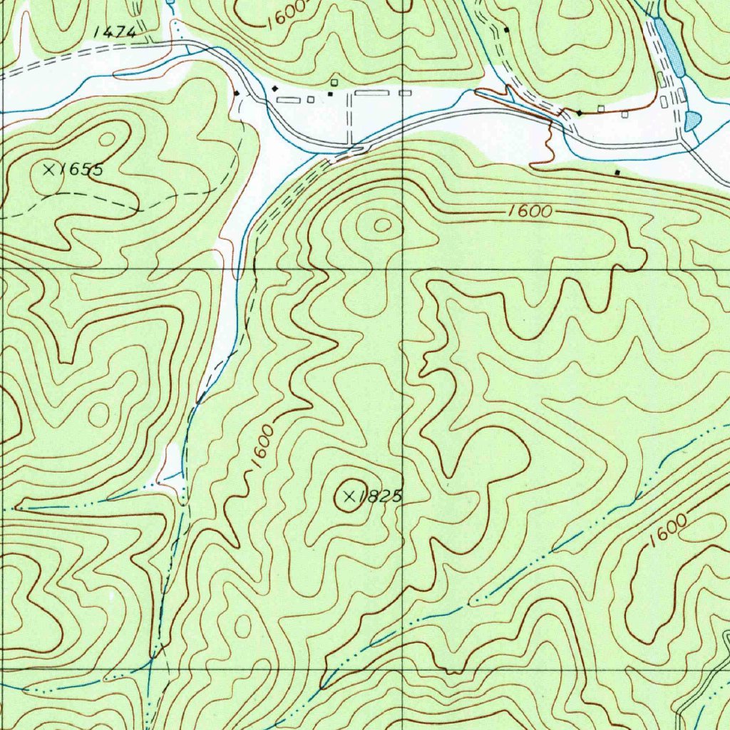 Roaring Gap, NC (1997, 24000-Scale) Map by United States Geological ...