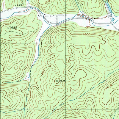 Roaring Gap, Nc (1997, 24000-scale) Map By United States Geological 