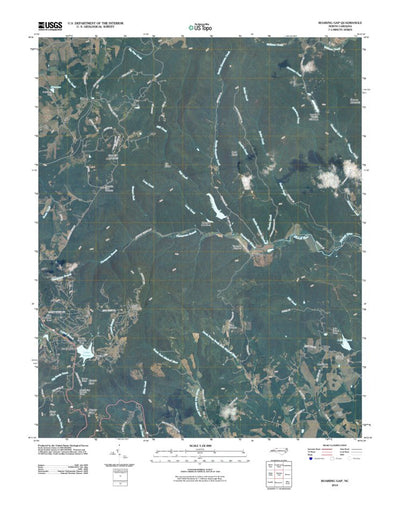 United States Geological Survey Roaring Gap, NC (2010, 24000-Scale) digital map