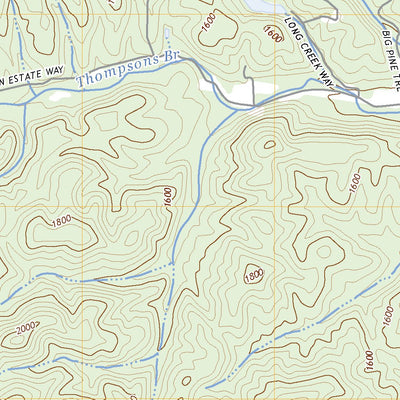 United States Geological Survey Roaring Gap, NC (2022, 24000-Scale) digital map