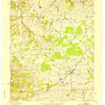 United States Geological Survey Roaring Spring, KY-TN (1951, 24000-Scale) digital map