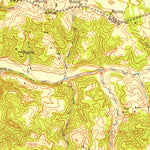 United States Geological Survey Roaring Spring, KY-TN (1951, 24000-Scale) digital map
