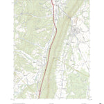 United States Geological Survey Roaring Spring, PA (2023, 24000-Scale) digital map