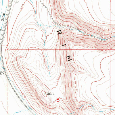 United States Geological Survey Roaring Springs, OR (1967, 24000-Scale) digital map