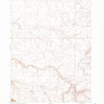 United States Geological Survey Roaring Springs SE, OR (1968, 24000-Scale) digital map