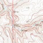 United States Geological Survey Roaring Springs SE, OR (1968, 24000-Scale) digital map