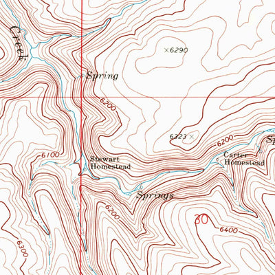 United States Geological Survey Roaring Springs SE, OR (1968, 24000-Scale) digital map